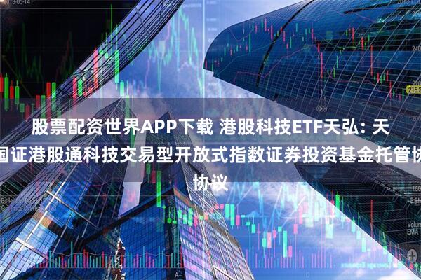 股票配资世界APP下载 港股科技ETF天弘: 天弘国证港股通科技交易型开放式指数证券投资基金托管协议